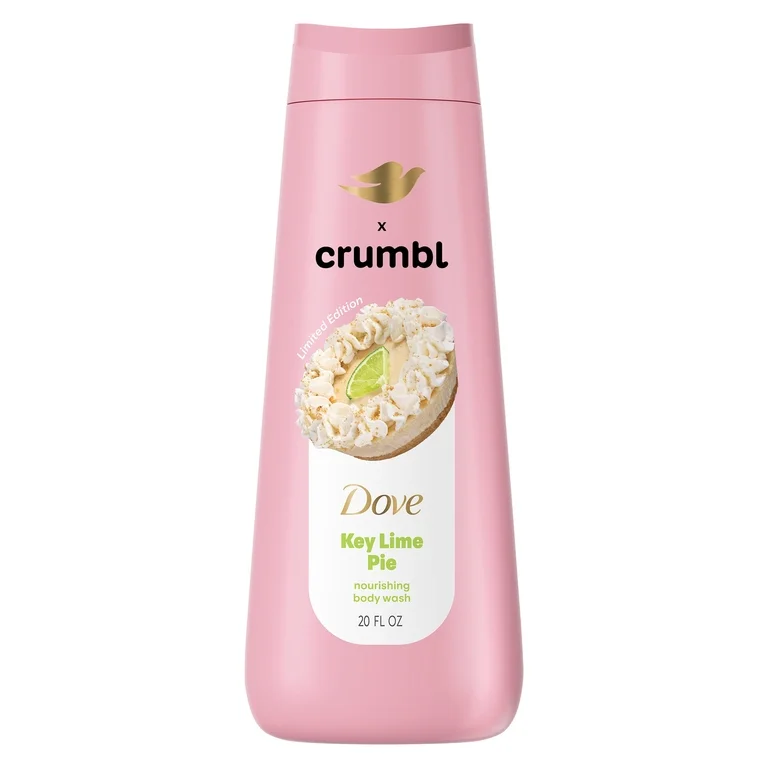 Dove & Crumbl Limited Edition Body Wash Key Lime Pie -20oz