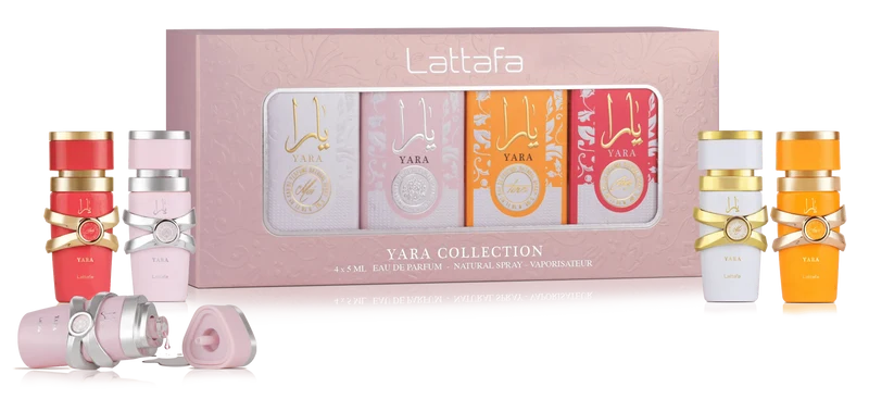 Yara 5 ml Kollektion von Lattafa Eau de Parfum 4 x 5 ml