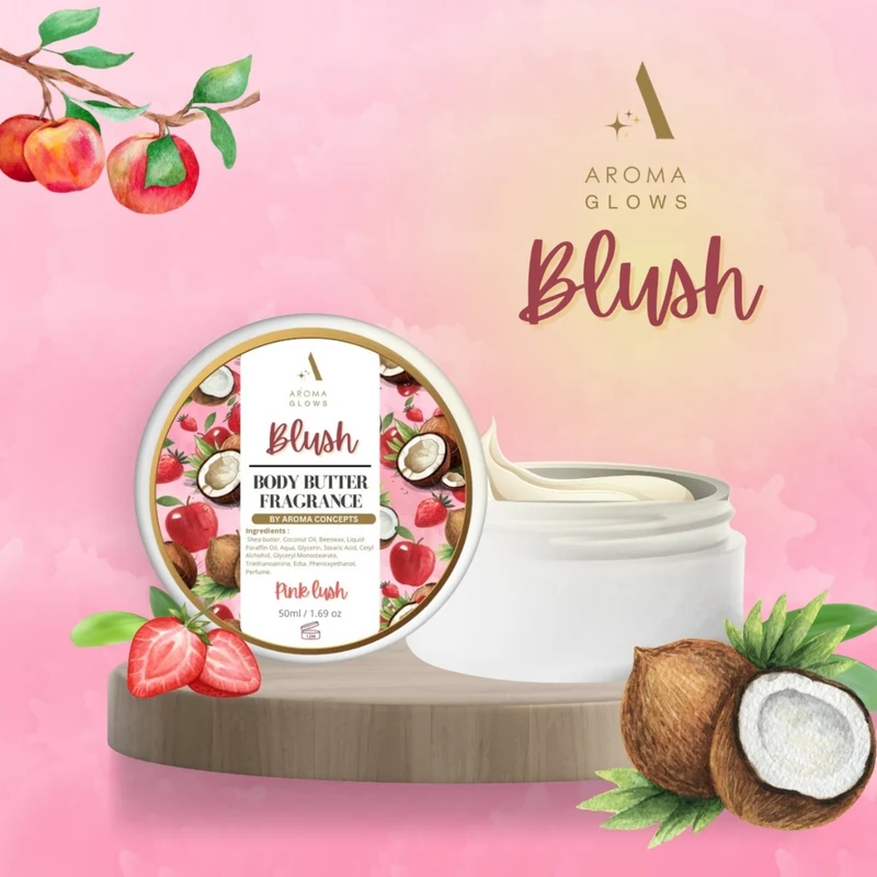 Blush Pink Lush - Aroma Glow Body Butter