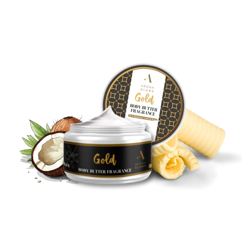 Gold Body Butter Fragrance Cream 250ml