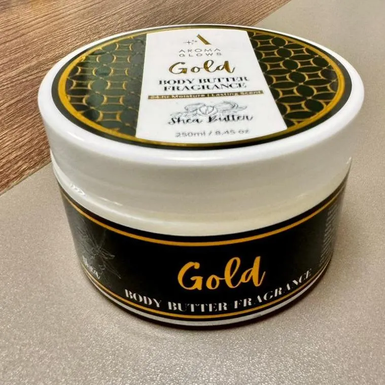 Gold Body Butter Fragrance Cream 250ml