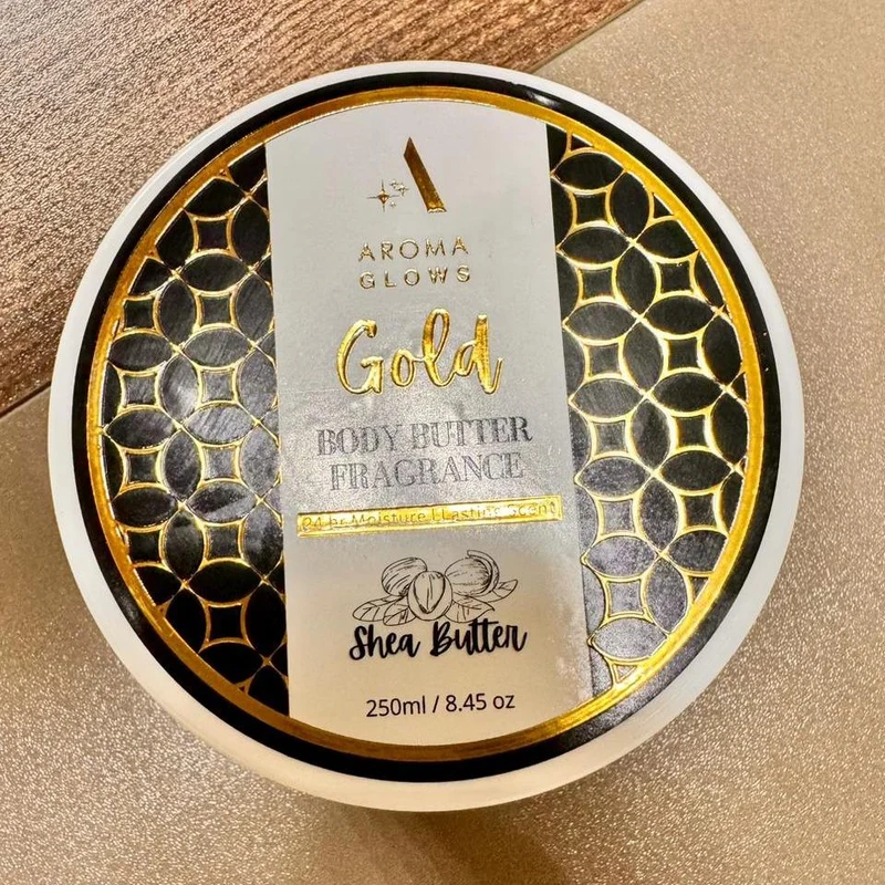 Gold Body Butter Fragrance Cream 250ml