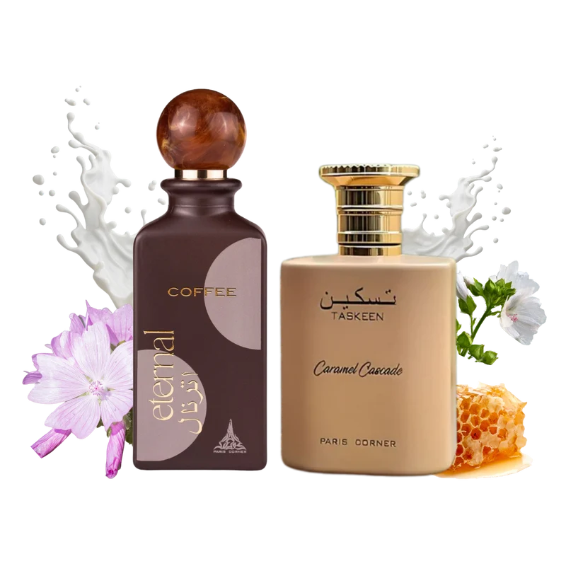 Bundle Taskeen Caramel Cascade & Eternal Coffee