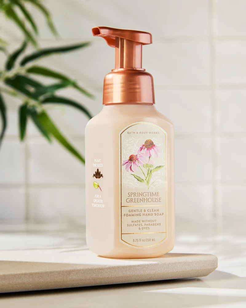 Springtime Greenhouse Gentle & Clean Foaming Hand Soap