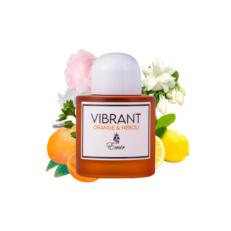 VIBRANT ORANGE AND NEROLI EMIR