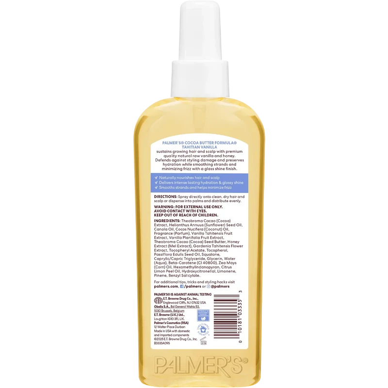 Palmers Tahitian Vanilla Hair & Scalp Oil
