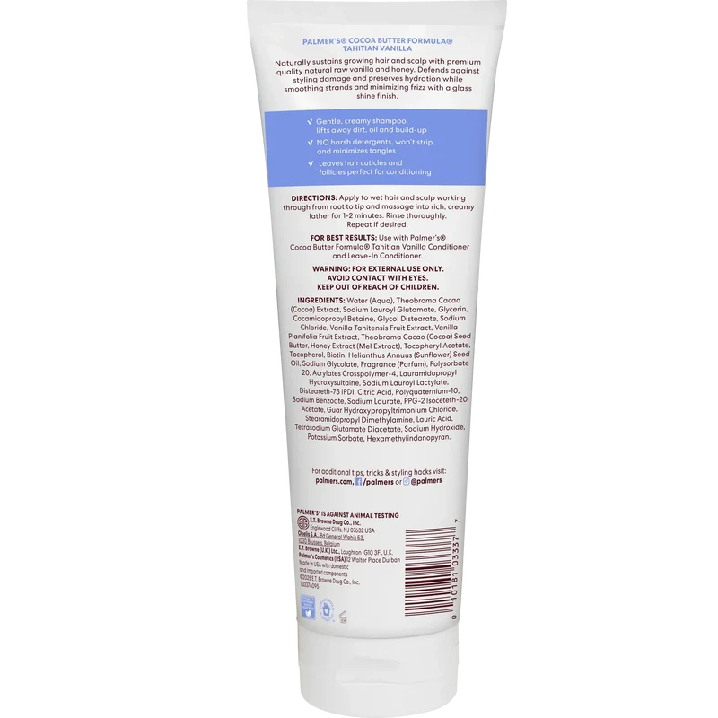 Palmers Tahitian Vanilla Shampoo