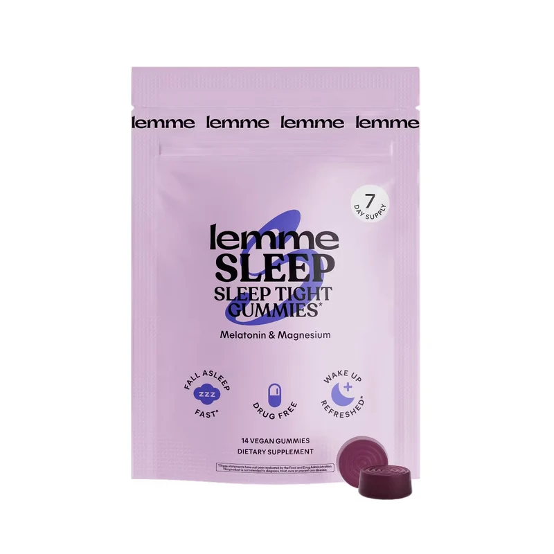 Lemme Sleep Gummies - Deep Sleep Support - Trial Pack (7 days) 5 mg