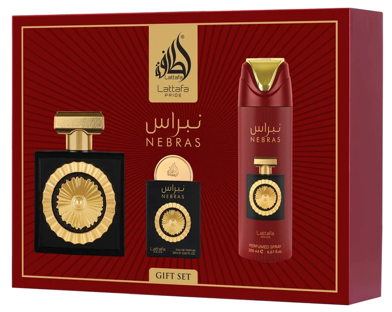Geschenkset Nebras – 3-teilig von Lattafa