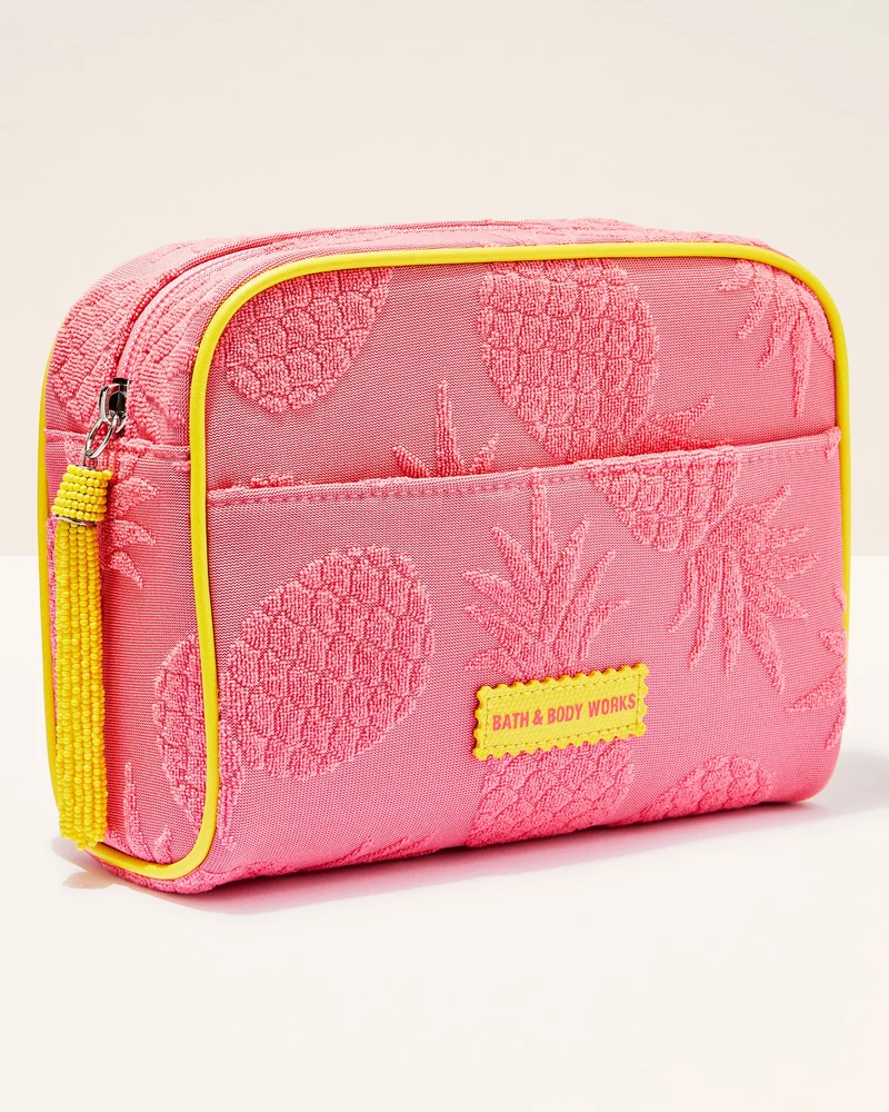 Pink Pineapple Cos Bag Cosmetic Bag