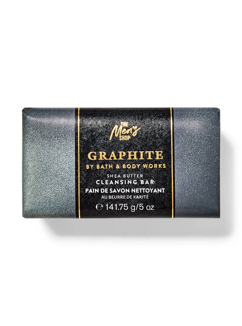 Graphite Shea Butter Cleansing Bar