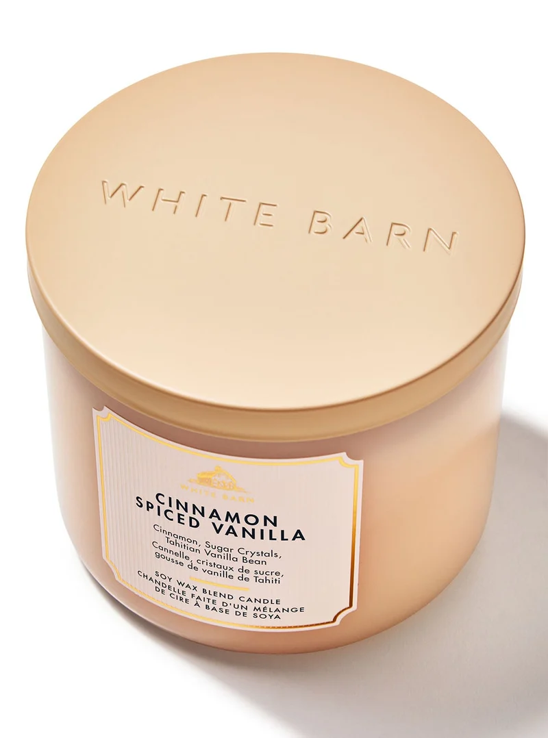 Cinnamon Spiced Vanilla 3-Wick Candle