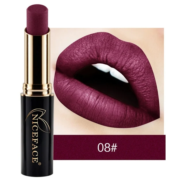 New Arrival Lip Matte Shimmer Metallic Lipstick Waterproof