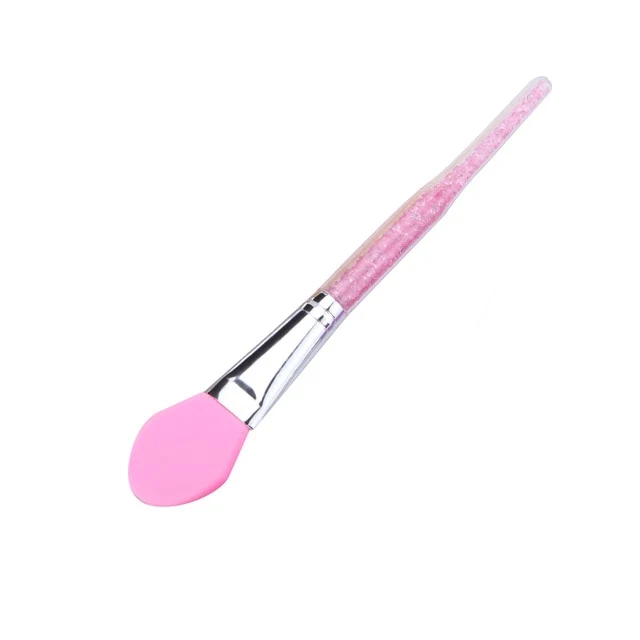 ELECOOL 2/1PCS Professional Silicone Face Mask Stirring Brush Soft Mask Mud Mixing Brush Makeup Tools for Women Face Skin Care