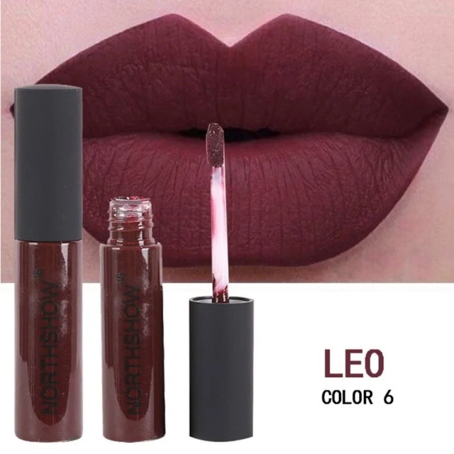 2018 classic value sexy makeup long-lasting matte liquid lipstick and FM63 makeup waterproof matte liquid lip gloss