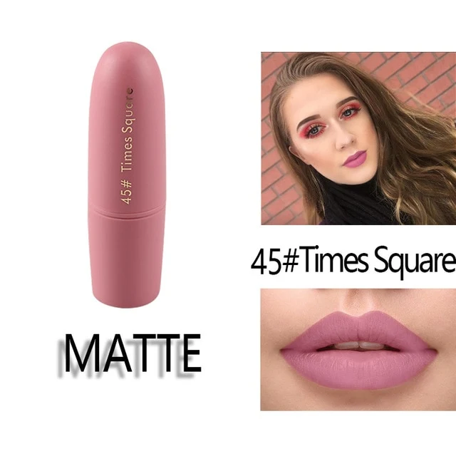 MISS ROSE Lipstick Matte Waterproof Nutritious 25 Colors Easy to Wear Lipstick Long Lasting Lips Makeup kyliejenner lipstick