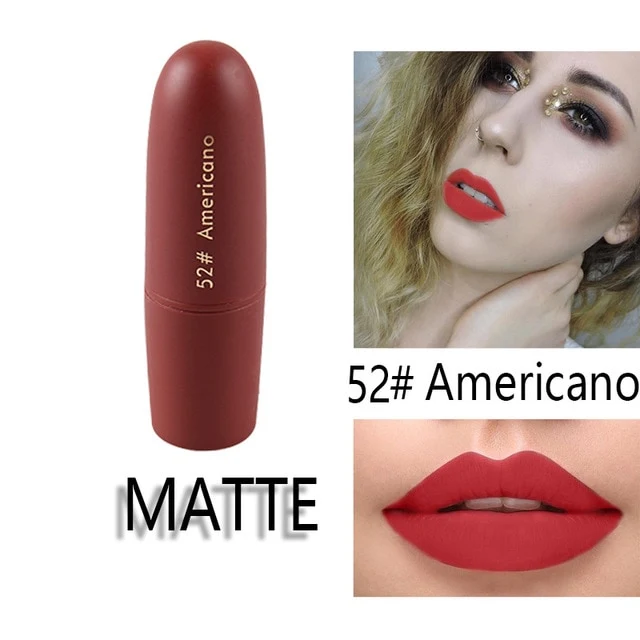 MISS ROSE Lipstick Matte Waterproof Nutritious 25 Colors Easy to Wear Lipstick Long Lasting Lips Makeup kyliejenner lipstick