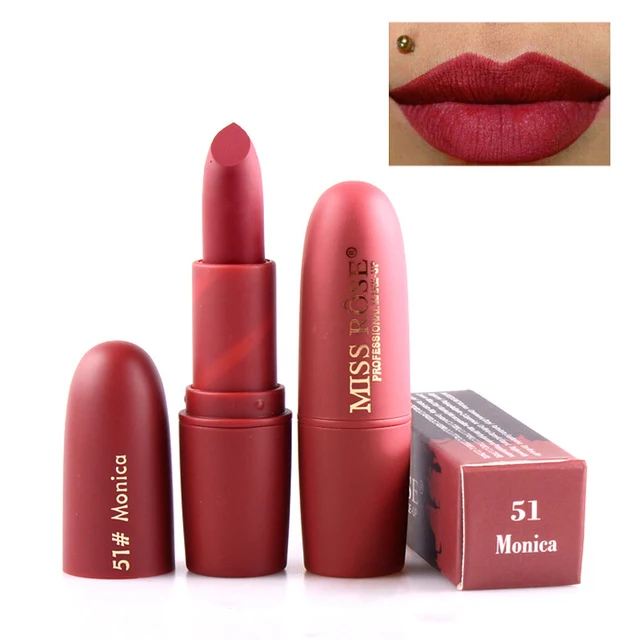 Makeup Lipstick Professional Matte Lipsticks Waterproof Long Lasting Gloss Lips Sexy Makeup Matte Lipsticks Beauty Makeup Tools