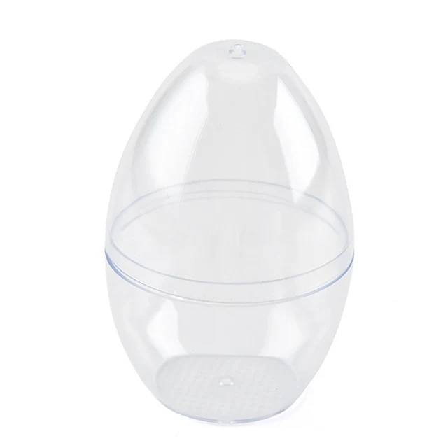 1pc Stand Storage Box Cosmetic Egg Puff Case holder Accessorie Egg Shaped Transparent Empty Makeup Sponge Shaper Puff Holder