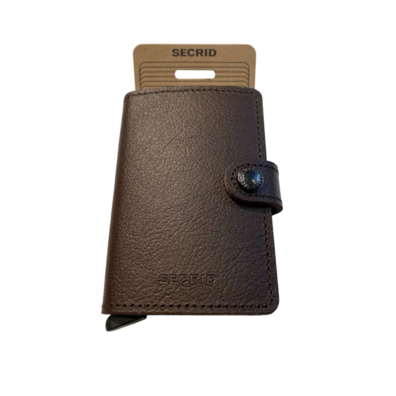 Geldbörse Miniwallet Basic Collection Brown • SECRID