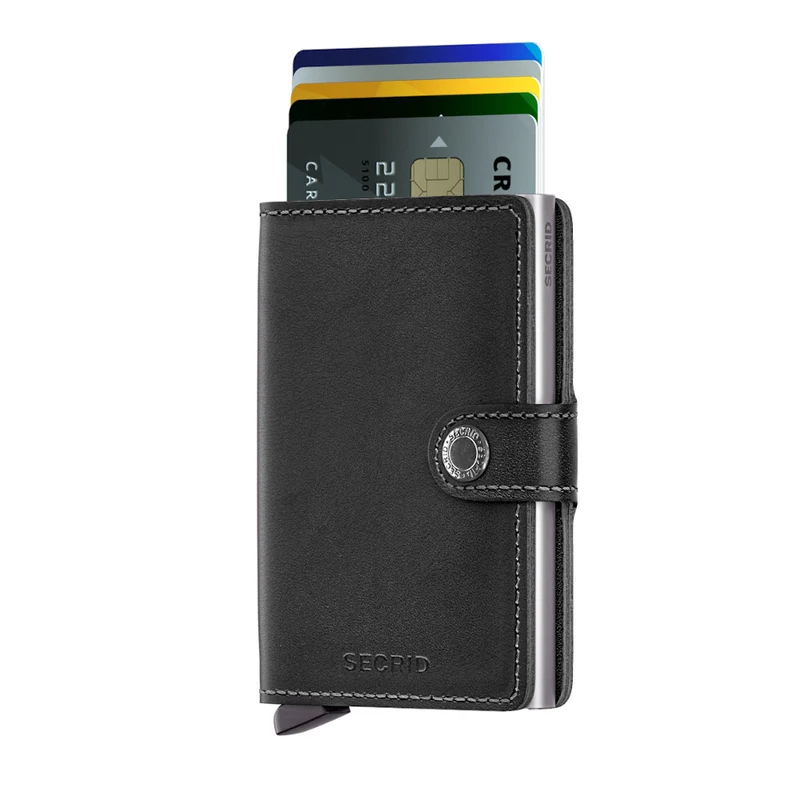 Geldbörse Miniwallet Basic Collection Black • SECRID
