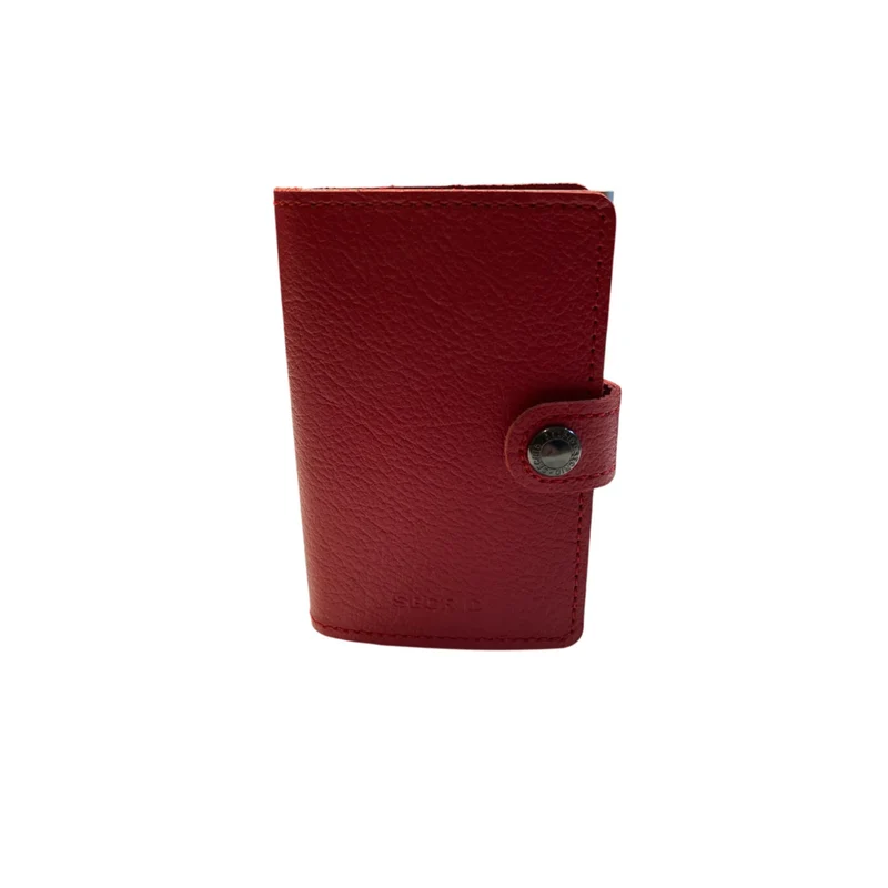 Geldbörse Miniwallet Basic Collection Red • SECRID