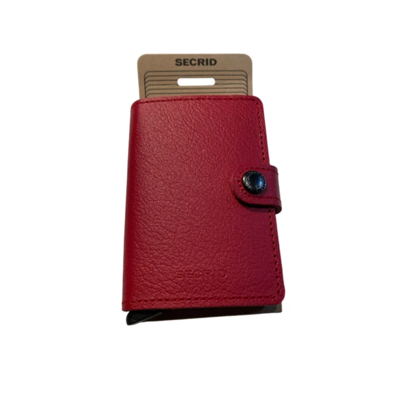 Geldbörse Miniwallet Basic Collection Red • SECRID
