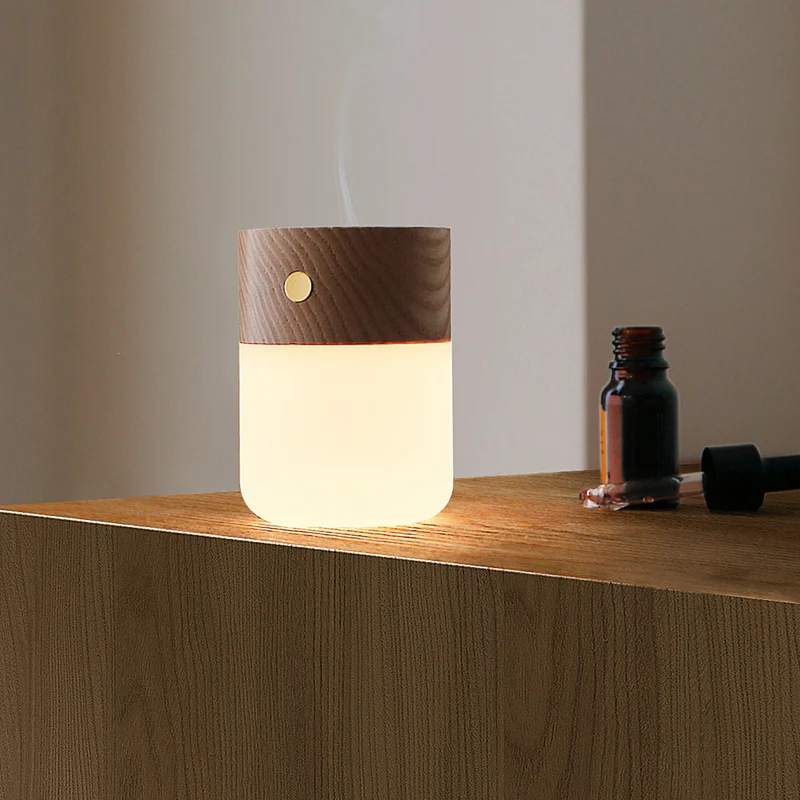 SMART DIFFUSER LAMP "Walnuss" • Gingko