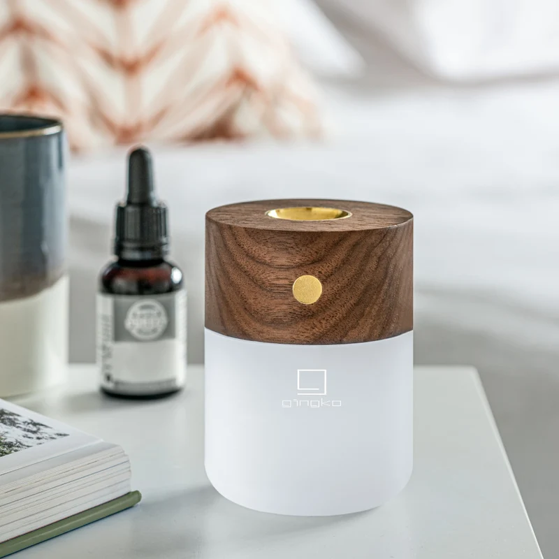 SMART DIFFUSER LAMP "Walnuss" • Gingko