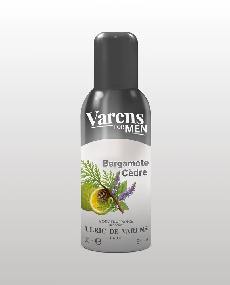 Varens For Men Bergamote Cèdre Body Fragrance