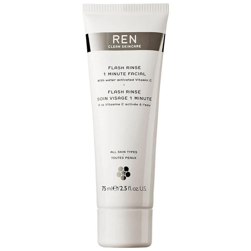 REN Flash Rinse 1 Minute Facial