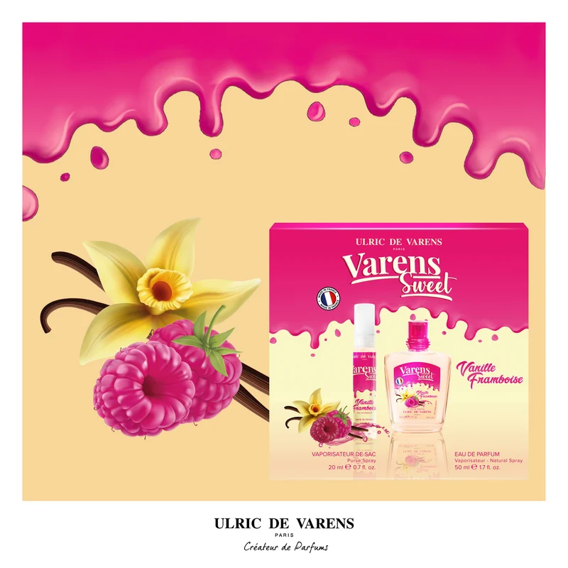 Varens Sweet Vanille Himbeere Set