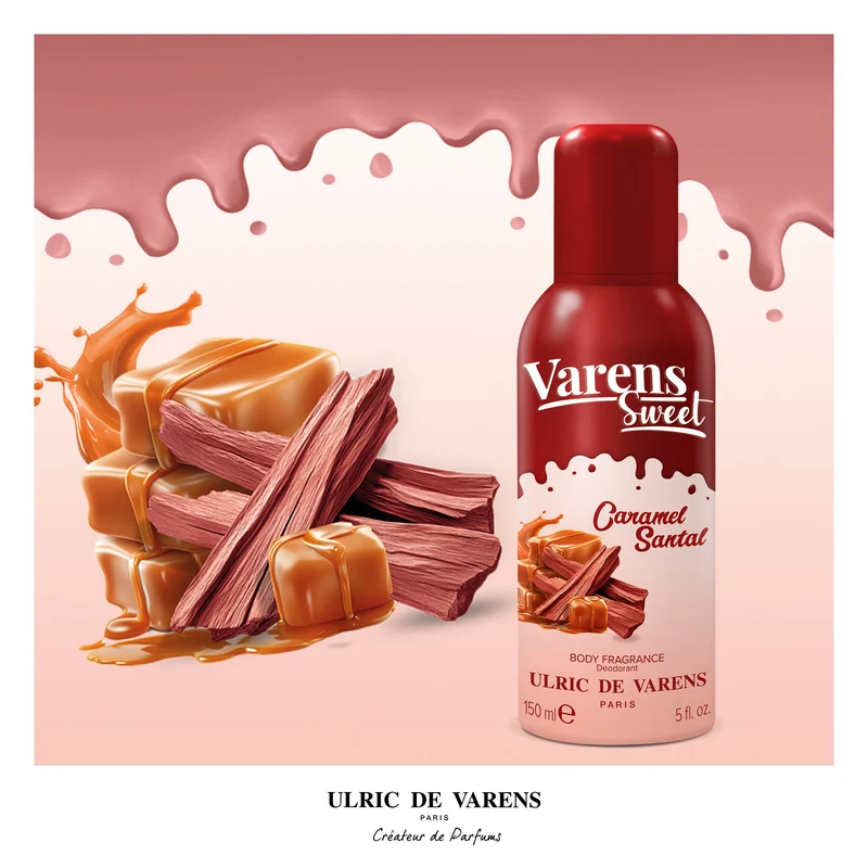 Varens Sweet Caramel Sandelholz Body Fragrance