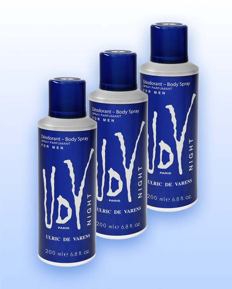 Set 3 x UDV Night Déodorant