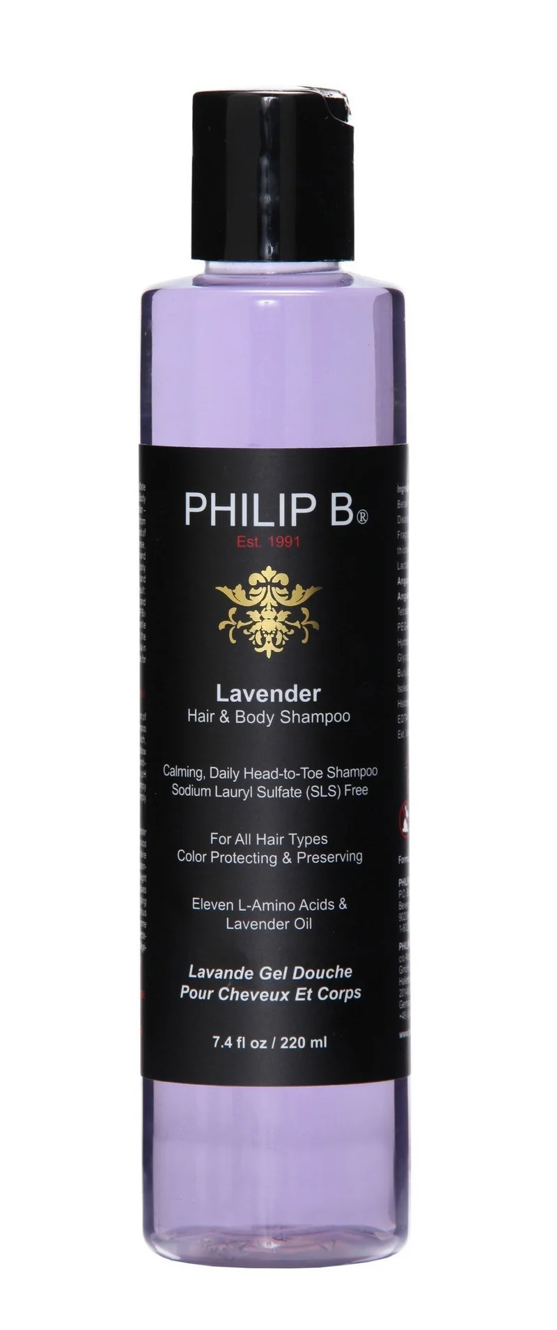 Philip B. Lavender Hair & Body Shampoo