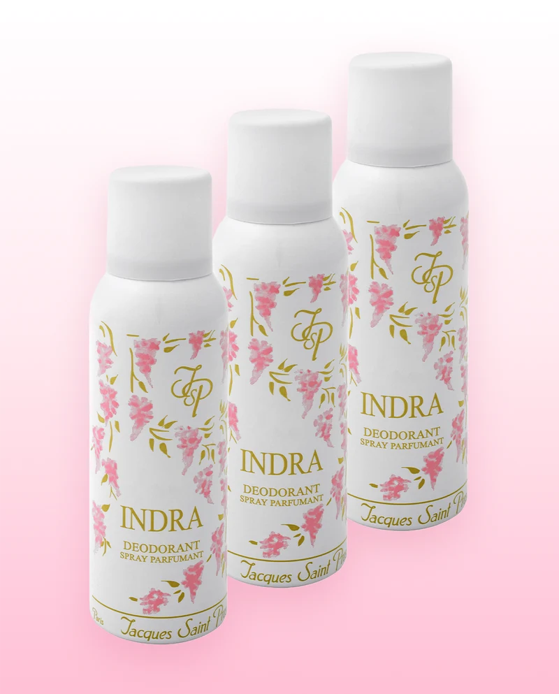 Set 3 x Indra Deodorant
