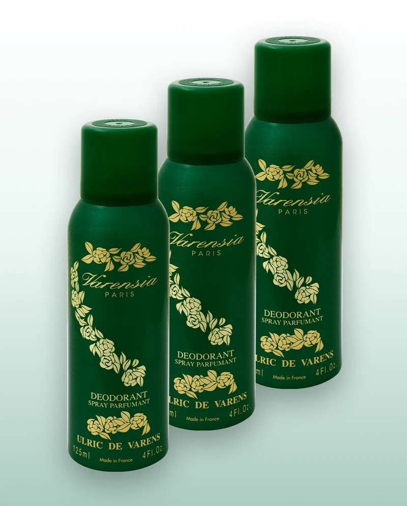 Set 3 x Varensia Deodorant