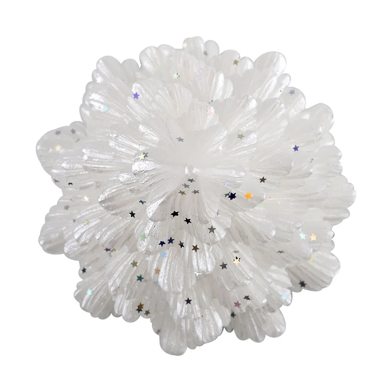 LED Kerze 13.5x15cm mit warmes Licht
