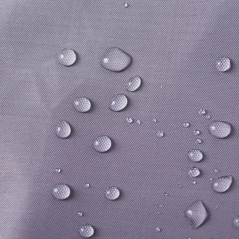 Duschvorhang mit 12 Haken, 180x180 cm, grau