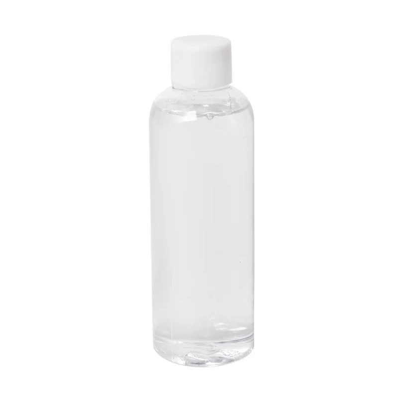 The 5th Season - Aromatherapie-Glasflasche mit Rosenquarz und Topas, mit Glasdeckel und Quasten, Größe 9,5x3,5*14cm, Inhalt: 100ml