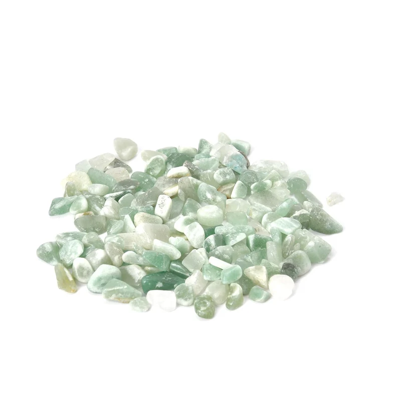 The 5th Season - Aromatherapie-Glasflasche mit Rosenquarz und Topas, mit Glasdeckel und Quasten, Größe 9,5x3,5*14cm, Inhalt: 100ml