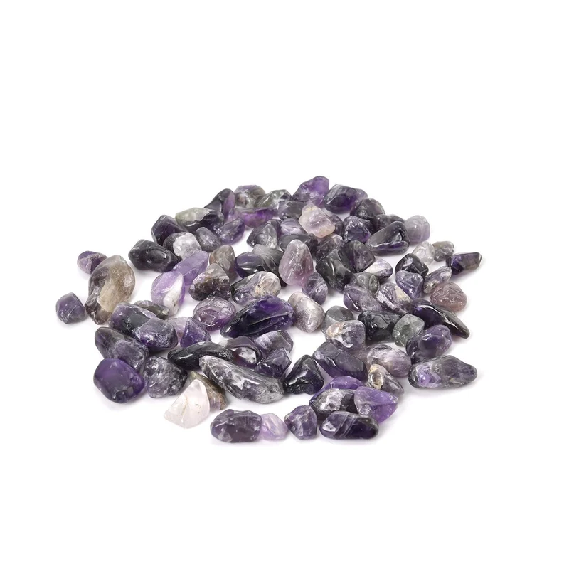 The 5th Season - Aromatherapie-Glasflasche mit Rosenquarz und Topas, mit Glasdeckel und Quasten, Größe 9,5x3,5*14cm, Inhalt: 100ml
