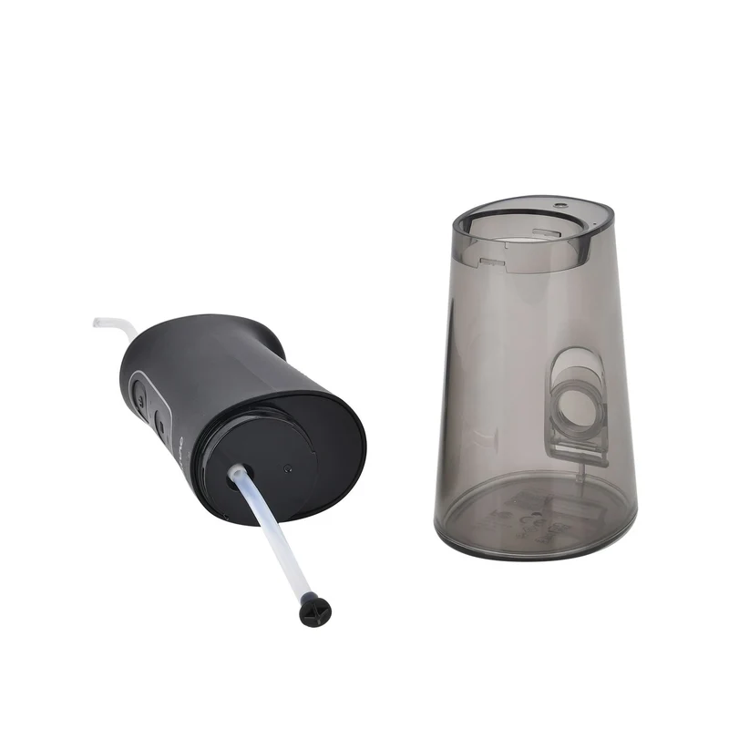 2-teiliges Mundpflege-Set - Elektrische Zahnbürste und Munddusche, 5 Modi für Zahnbürste, 3 Modi für Munddusche, wiederaufladbar per USB, 13,5x6,8x25,9 cm