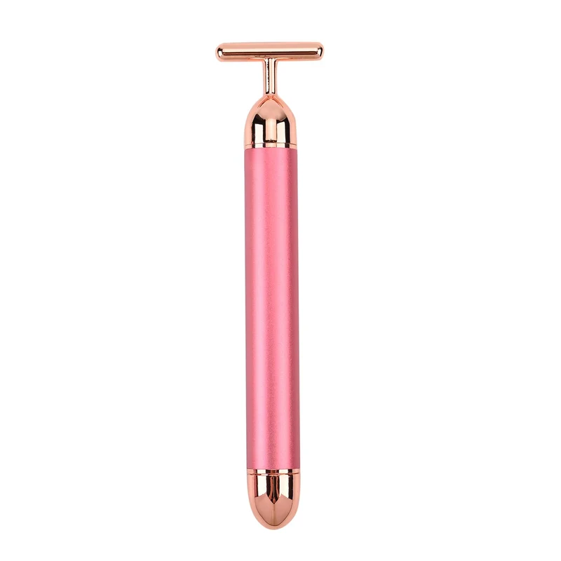 4-in-1 Beauty Bar Gesichtsmassagegerät - Größe: 15x3.8cm, weiß