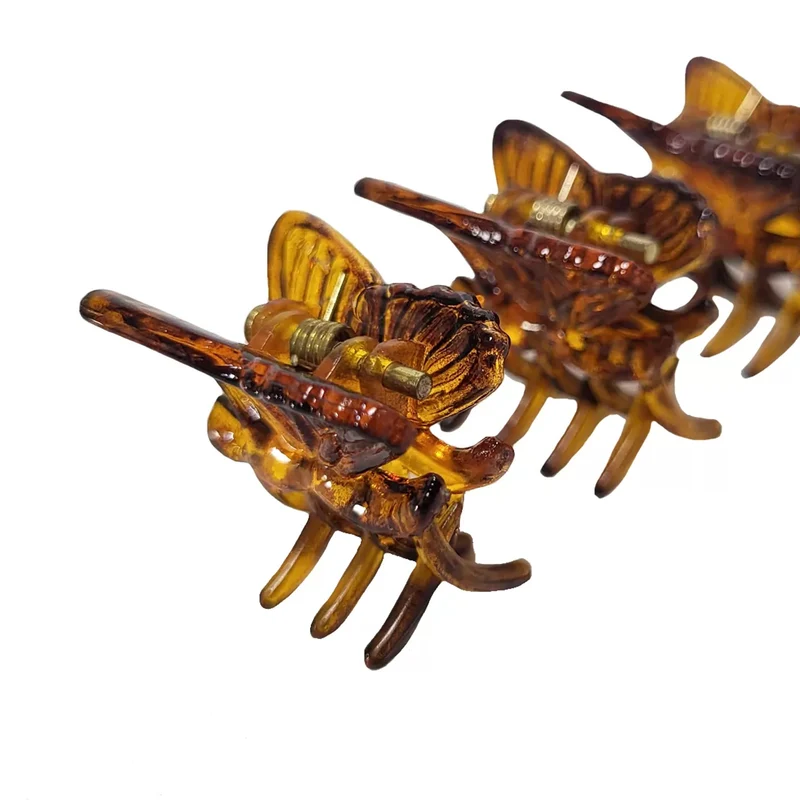 Schmetterlings-Zauber Haarklammern - 100er Pack Spangen