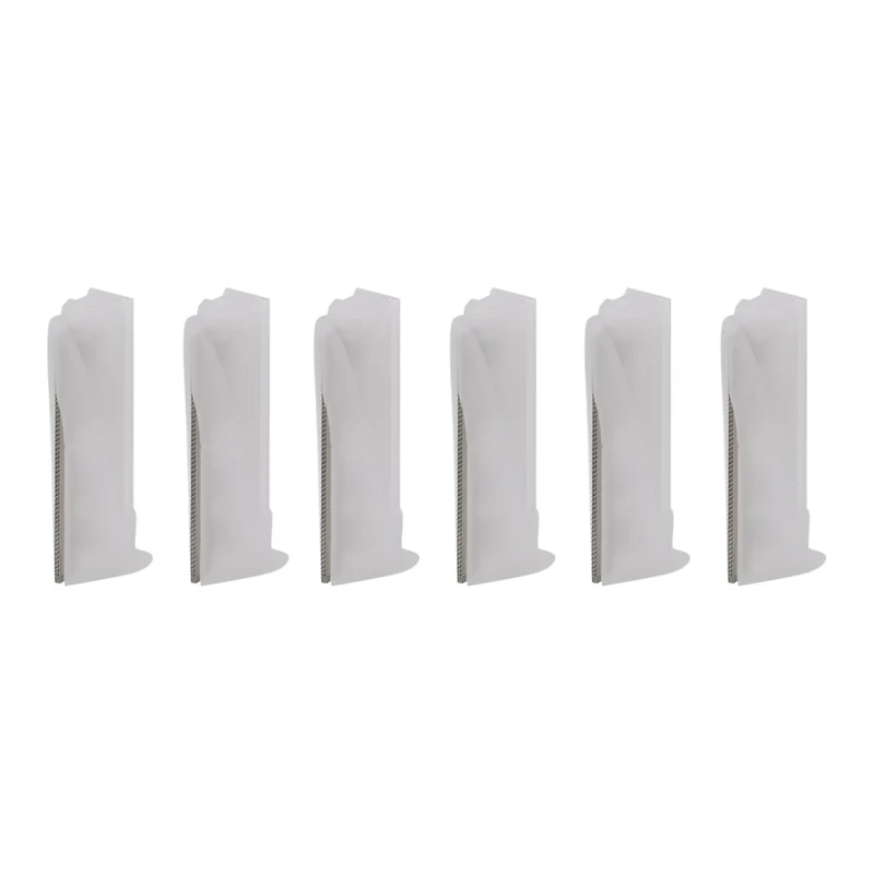 BEAUTECH Sechserpack Ersatzklingen - 3x Augenbrauen- & 3x Gesichtshaar-Entferner, Sanft und Schmerzfrei, Größe: 3,8x1,3x1,2 cm