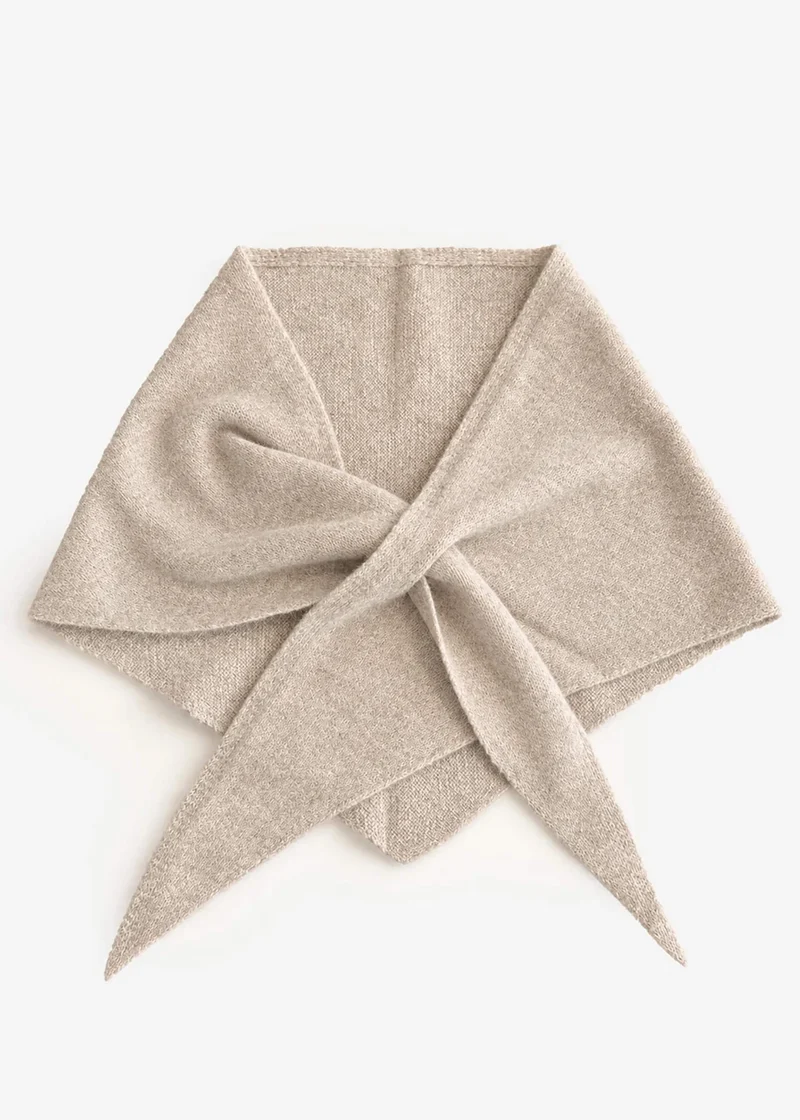 Triangle Schal - taupe