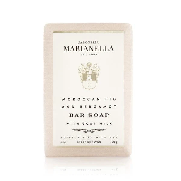 Jaboneria Marianella Moroccan Fig and Bergamot Bar Soap with Goat Milk