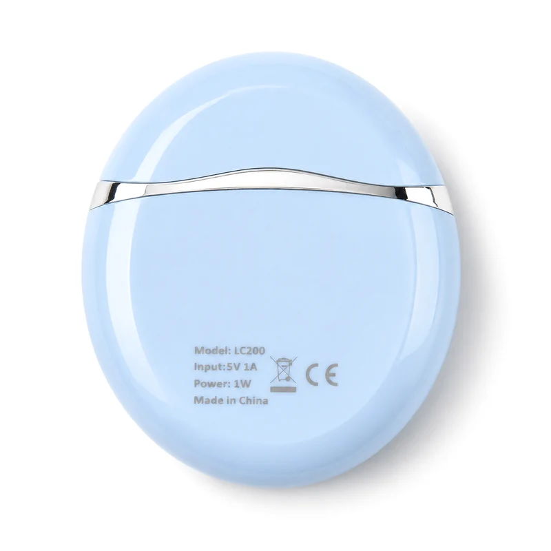 LIVMORE - 2 in 1 Shaver mit 316L Edelstahl Klinge, Aufladbar, 500 mah, Weiß