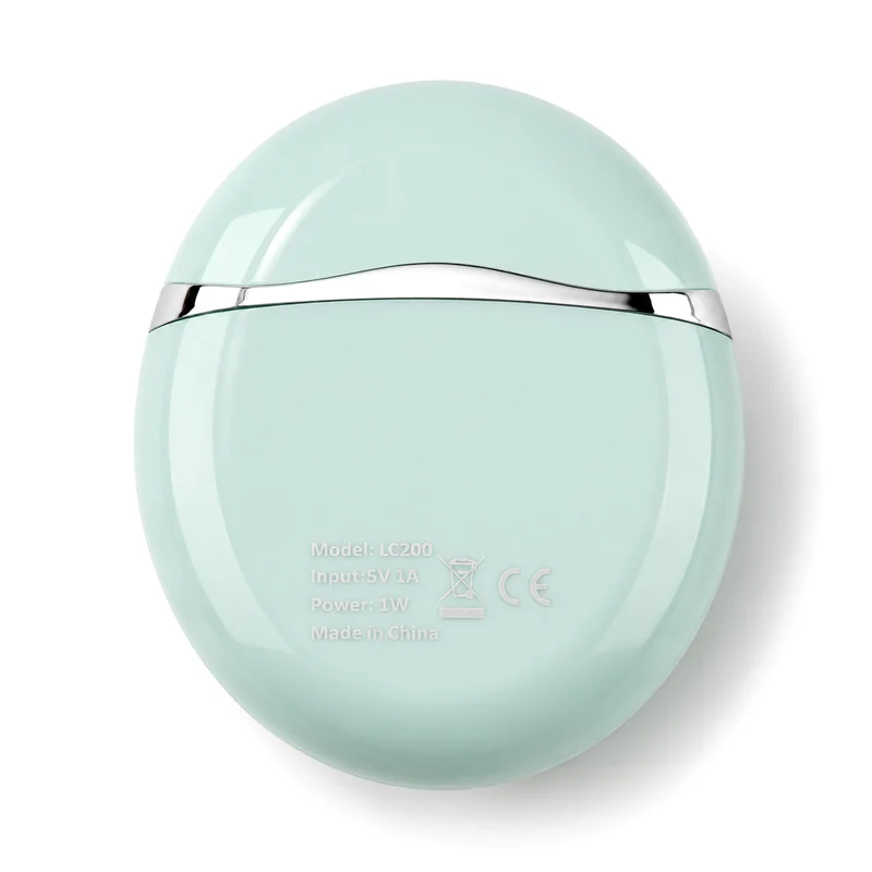 LIVMORE - 2 in 1 Shaver mit 316L Edelstahl Klinge, Aufladbar, 500 mah, Weiß